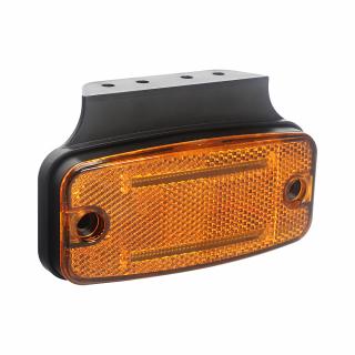 Bočné obrysové svetlo LED, oranžový obdĺžnik, ECE R3, R91