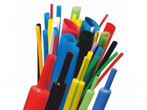 Bužírka zmrštovacia 2:1, 2,5 mm, 1 m červená