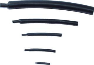 Bužírka zmrštovacia 2:1, 6,0 mm čierna