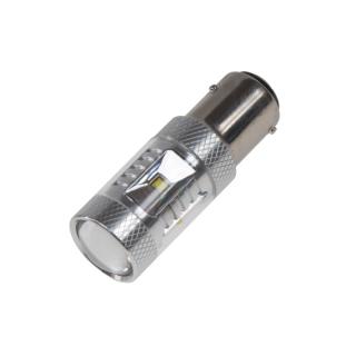 CREE LED BAZ15D 12-24V, 30W (6x5W) biela