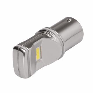 CSP LED BA15S biela 12-24V, 3x10W chróm