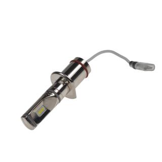 CSP LED H1 biela, 12-24V, 30W, chróm