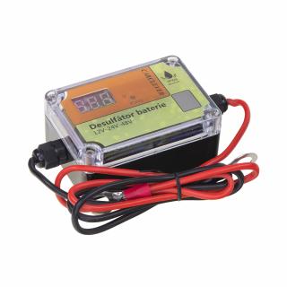 Desulfator CARCLEVER - oživovač batérií 12V-48V, 200Ah