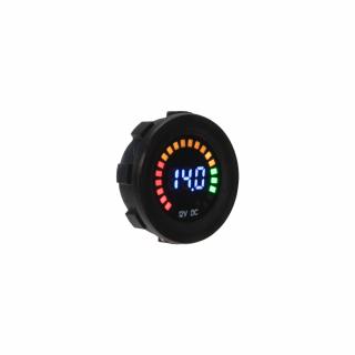Digitálny voltmeter s analógovou indikáciou 12V