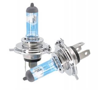 Halogén. žiarovka 12V s päticou H4, Night unlimited 4300K