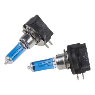 Halogén. žiarovka 12V s päticou H8B (PGJY19-1), Blue white 4300K