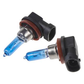 Halogén. žiarovka 12V s päticou H9, Blue white 4300K