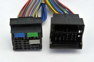Kabeláž pre HF PARROT/OEM VW Golf VII, Audi A1, Seat Toledo MOST konektor 11/2012-
