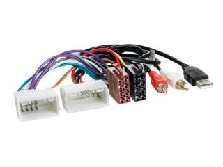 Konektor ISO Hyundai IX35 2010-, Kia Sportage 10- s USB a AUX pripojením