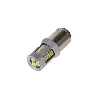 LED BA15d (jednovlákno) biela, 12-24V, 30LED/4014SMD
