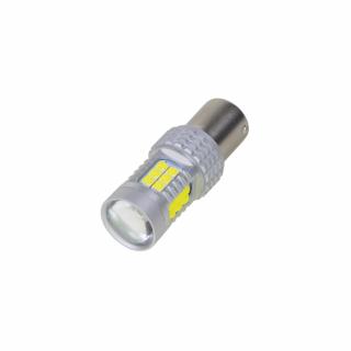 LED BA15S biela 12-24V, 30LED/3030SMD