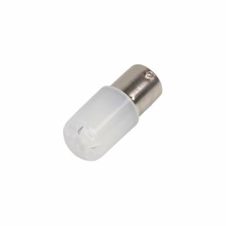 LED BA15S biela, 12V, 18LED