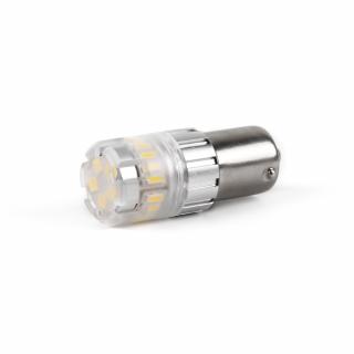LED BA15S biela, 12V, 23LED SMD