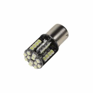 LED BA15s biela, 12V, 44LED/3528SMD