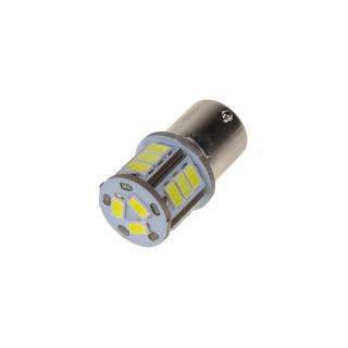 LED BA15s biela, 24 V, 18LED/5730SMD