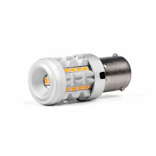 LED BAU15S oranžová, 12V, CAN-Bus, 26LED SMD