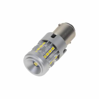 LED BAY15D biela, 12/24V, CAN-Bus, 26LED SMD