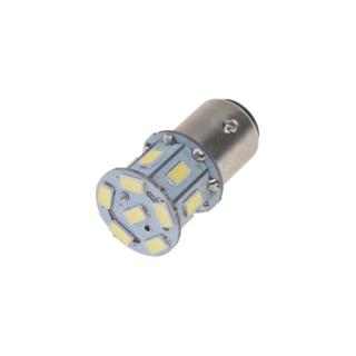 LED BAY15d (dvojvlákno) biela, 24V, 13LED/5730SMD