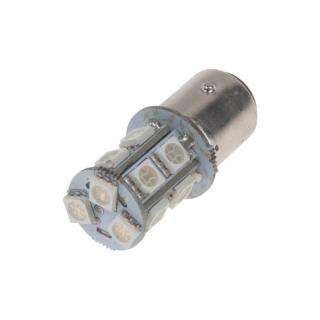 LED BAZ15d (dvojvlákno) červená, 12V, 13LED/3SMD