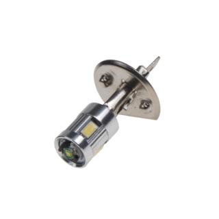 LED H1 biela, 12V, 12x 5630SMD + 3W LED