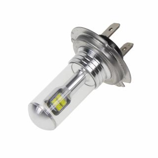 LED H7 biela 12-24V, 8LED/5W