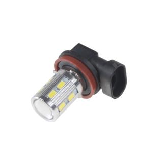 LED H8 biela, 10-30V, 12SMD 5630 + 3W