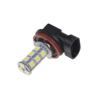 LED H8 biela, 12V, 18LED/3SMD
