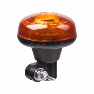 LED maják, 12-24V, 18xLED oranžový, na držiak, ECE R65