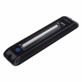 LED osvetlenie interiéru/exteriéru, 10-30V, 15W, ECE R10, IP67, čierne dotykové