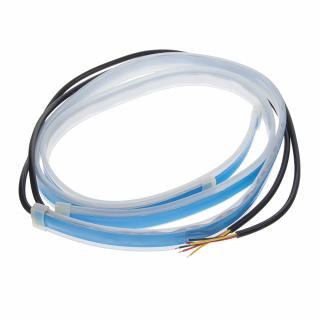LED pásik, dynamické blinkre oranžová / pozičné svetlá biela, 60 cm