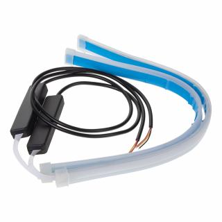 LED pásik, dynamické blinkre oranžová / pozičné svetlá červená, 30 cm
