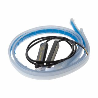 LED pásik, dynamické blinkre oranžová / pozičné svetlá červená, 60 cm