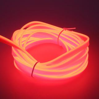 LED podsvetlenie vnútorné ambientné červené, 12V, 5m