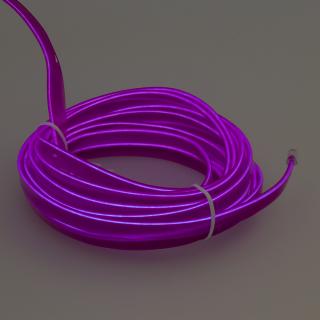 LED podsvetlenie vnútorné ambientné fialové, 12V, 5m
