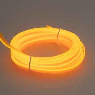 LED podsvetlenie vnútorné ambientné žlté, 12V, 5m