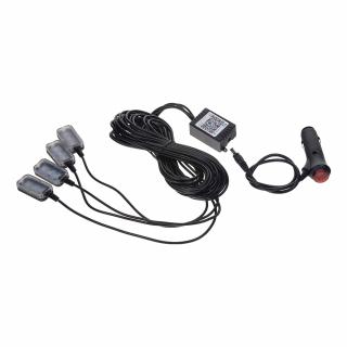 LED podsvetlenie vnútorné RGB 12V, bluetooth, 4x LED modul