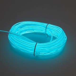 LED podsvietenie vnútorné ambientné ľadovo modré, 12V, 5m