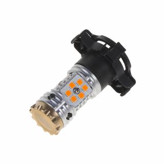 LED PY24W oranžová, CAN-Bus, 12-24V, 24LED/3030SMD