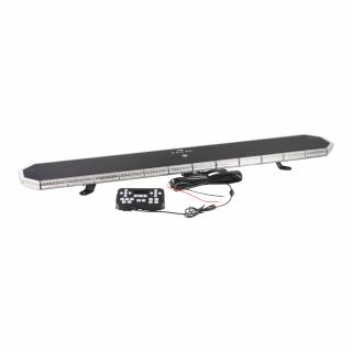 LED rampa 1080mm, oranžovo červeno / modrá + biela, 10-30V, ECE R65
