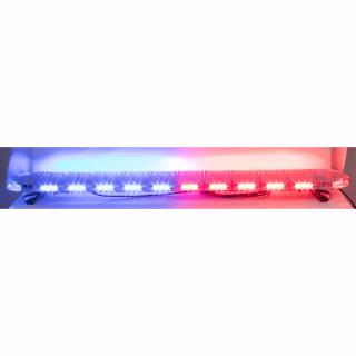 LED rampa 1442mm, modrá / červená, 12-24V, ECE R65