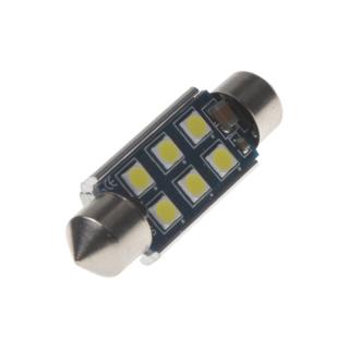 LED sufit (39mm) biela, 12-24V, 6LED/3030SMD