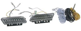 LED svetlá pre denné svietenie, 100x25mm, ECE