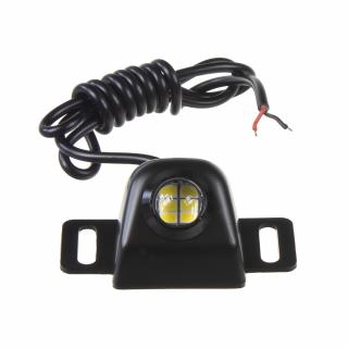 LED svetlo cúvacie čierne, 12 - 24V