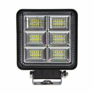 LED svetlo hranaté, 48x1W, 110x128x35mm, ECE R10/R148