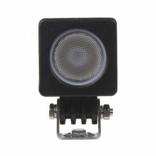 LED svetlo hranaté (aj na motocykel), 1x 10W, 50x50x60mm, ECE R10