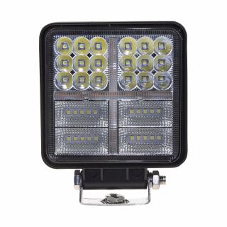 LED svetlo hranaté, biela + oranžová, 38x3W, ECE R10