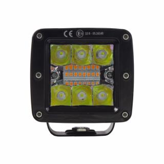 LED svetlo hranaté biele/oranžové, 42W, ECE R10