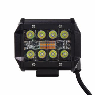 LED svetlo hranaté biele/oranžové, 45W, ECE R10