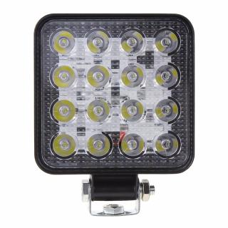 LED svetlo hranaté slim, 16x3W, ECE R10