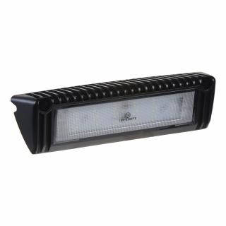 LED svetlo nástenné, 10-30V, 18x1W, čierne, 229x60x43mm